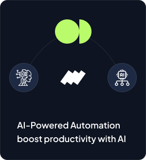 AI chatbot dashboard interface dark mode