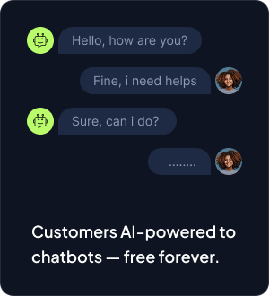 AI chatbot integration interface dark mode